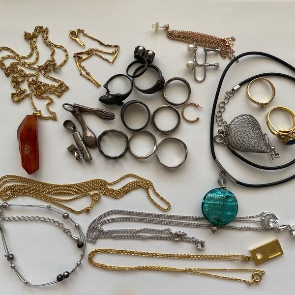 アクセサリー いろいろ ネックレス イヤリング リング ブレスレット チェーン ピアス ペンダントトップ シルバー925
