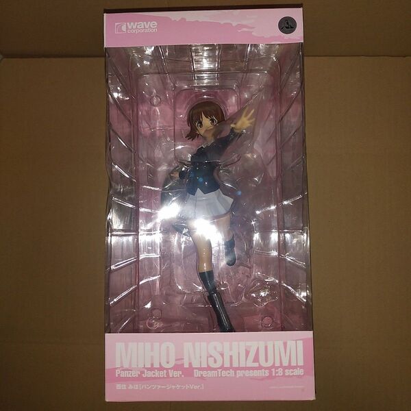 中古 ガールズ&パンツァー 西住みほ パンツァージャケットVer 1/8完成品フィギュア ウェーブ WAVE ドリームテック