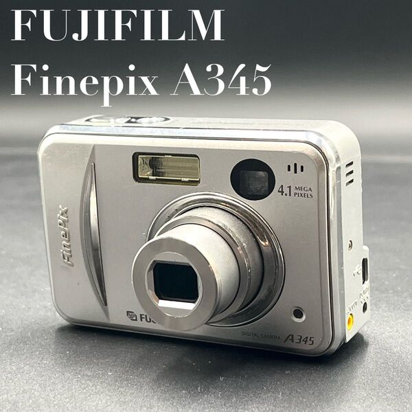 希少 単三電池 駆動 動作品 FUJIFILM A345 コンパクトデジタルカメラ FinePix 富士フィルム コンデジ