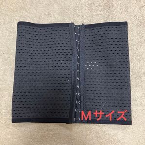 メッシュ ウエストニッパー コルセット ブラック ダイエットMサイズ