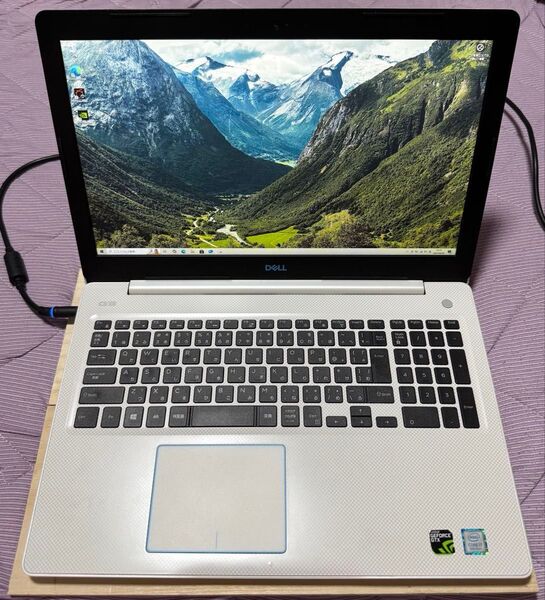 【ジャンク】Dell G3 3579 i7-8750H/GTX1050ti/16GB/128SSD/1TB HDD 充電NG