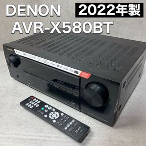 DENON デノン AVアンプ AVサウンドレシーバー AVR-X580BT リモコン付 通電OK