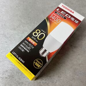 未使用 TOSHIBA 東芝 LED電球 LDT11L-G/S/V1