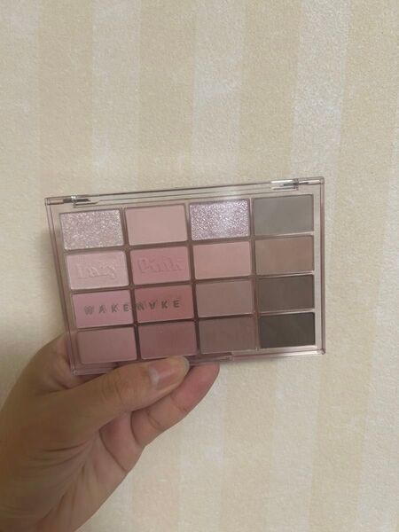 WAKEMAKE アイシャドウパレット ソフトブラーリング 10レイジーピンクブラーリング