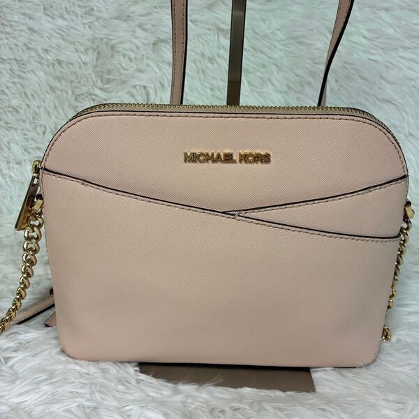 MICHAEL MICHAEL KORS ショルダーバッグ クロスボディ レザー チェーン マイケルコース MK