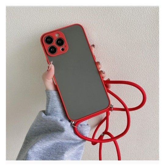スマホケース カバー 落下防止ケース ストラップ付き 耐衝撃 iPhone 11 ProMax