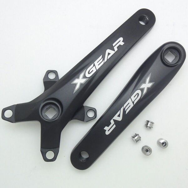 訳あり新品 104BCD 170mm スクエアテーパー クランク MTB 自転車 MTB クロスバイク シングル化 送料無料