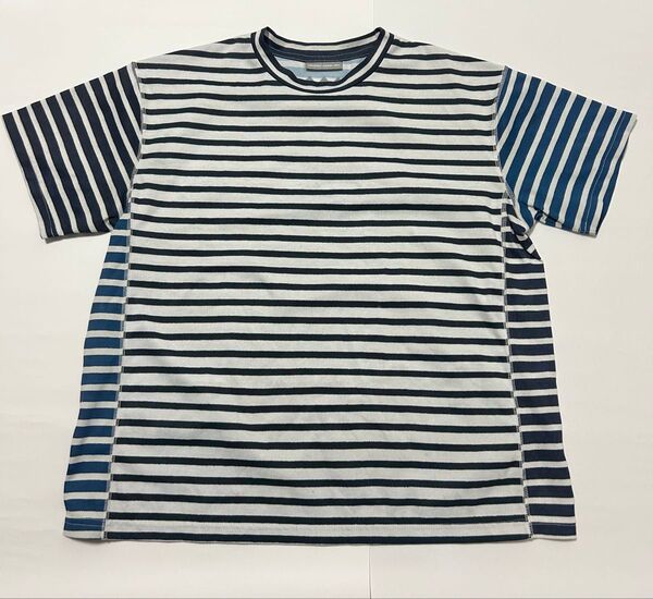 MMAクレイジーボーダー柄 Tシャツ Sサイズ