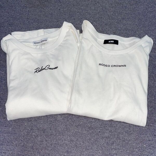 【処分価格】RCWB Tシャツ 半袖 セット Tシャツ カットソー ホワイト