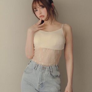 ANDMARY/アンドマリー「Everyday lace camisole」