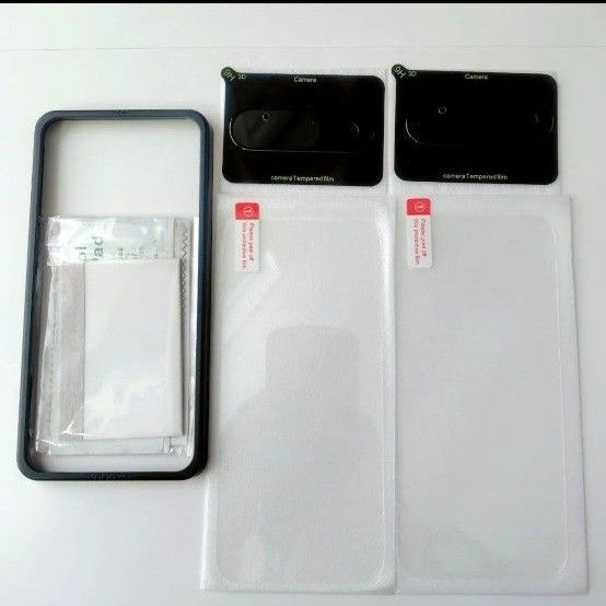 Google Pixel 9 液晶保護フィルム 2枚 ガラスフィルム レンズ保護フィルム 2枚 ガイド枠付き