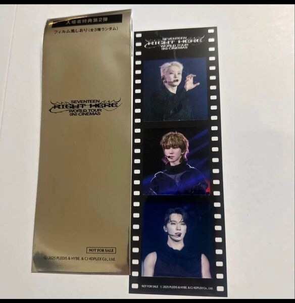 SEVENTEEN RIGHT HERE 映画特典 パフォチ