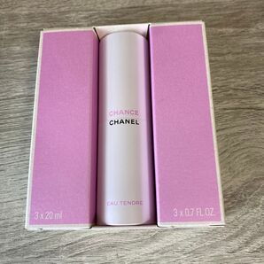 CHANEL シャネル チャンス オー タンドゥル 3x20ml 予備は新品未開封