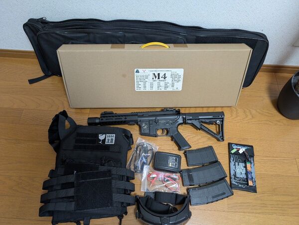 DoubleBell M4 電動ガン サバゲーセット(引退品)
