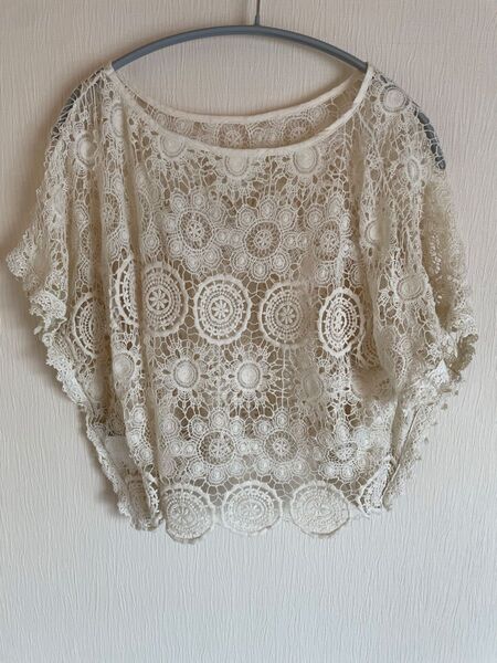 earth music&ecology レース カットソー
