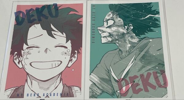 ヒロアカ 原画展 ワンシーンカード 緑谷出久 セット