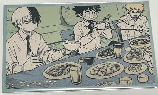 ヒロアカ展 原画展 メモリアルコレクション 緑谷 爆豪 轟