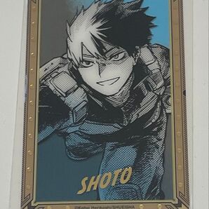 ヒロアカ展 ヒロアカ原画展 クリアカード 轟