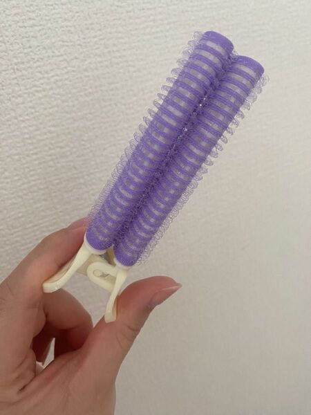 前髪 カーラー 立ち上げ クリップ