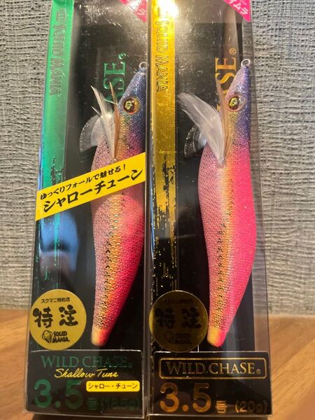 スクイッドマニア ワイルドチェイス 3.5号 バニーピーチ ノーマル&シャロー