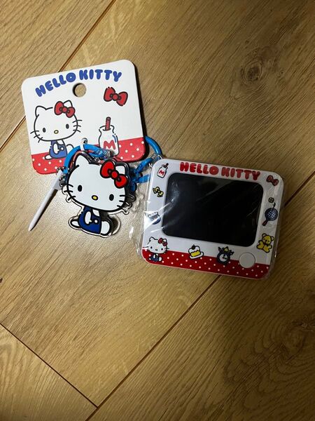 キーホルダー キティ ボード 電子メモ じゃらじゃら ストラップ バッグ