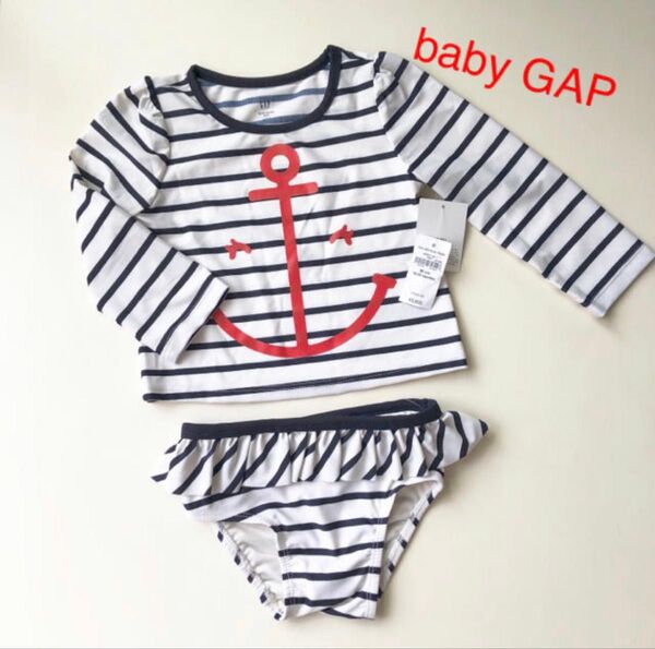 【新品】baby Gap 水着 ラッシュガード 女の子