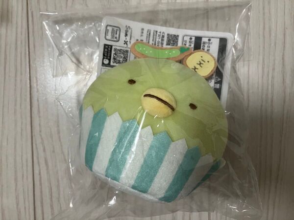 すみっコぐらし 一番くじ D賞 カップケーキマスコット ぺんぎん?