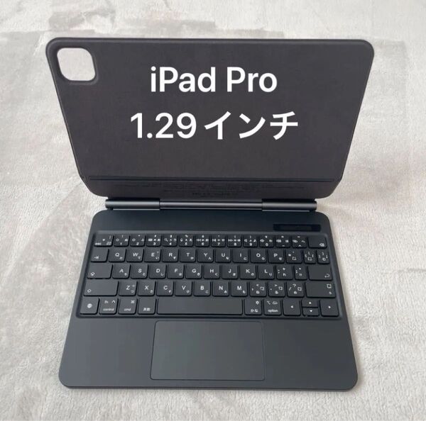 マジックキーボード GOOJODOQ iPad Pro 12.9インチ ブラック(M 4)