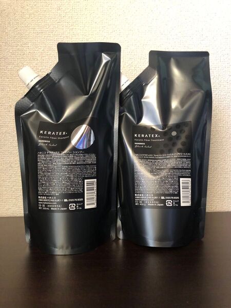 ハホニコ ケラテックスファイバー シャンプー500ml&トリートメント400g