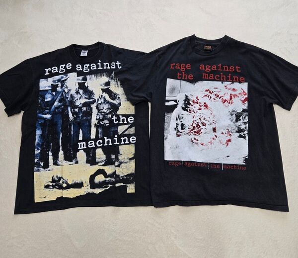 Rage Against the Machine レイジ Tシャツ 2枚セット XL