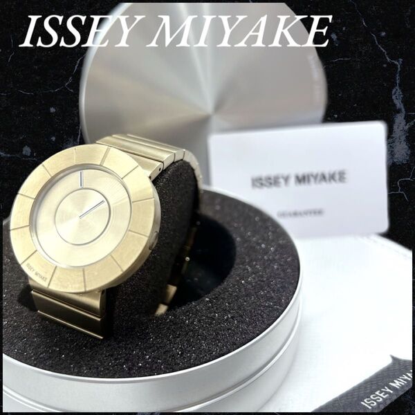 ☆激レア☆ISSEY MIYAKE WATCH TO GORLD 稼働 付属品 イッセイミヤケ