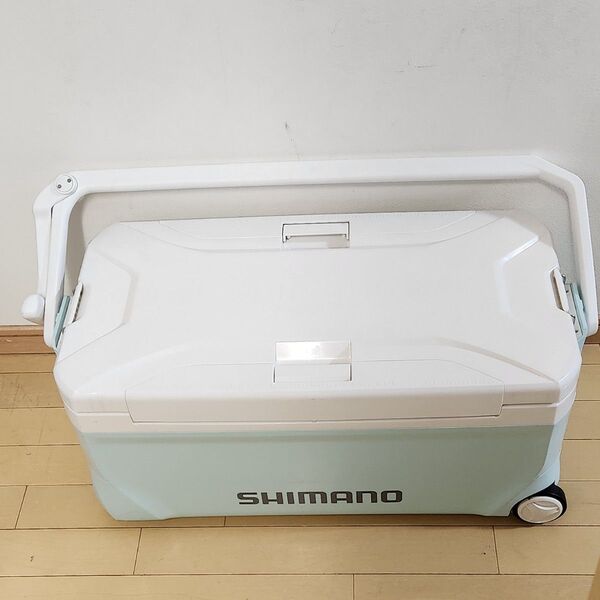 フィッシングクーラー シマノ スペーザ ベイシス キャスター 35L インショアブルー