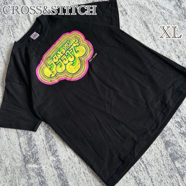 Tシャツ 半袖 劇団 ラストフラワーズ 黒 ブラック 大きいサイズ XL 夏 夏もの ジェンダーレス コットン 綿100%