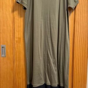 新品タグ付き 裾切替えロングワンピース LUCA/LADY LUCK LUCA 半袖
