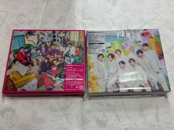 timelesz FAM 【初回限定盤A+B 2枚セット】CD+Blu-ray