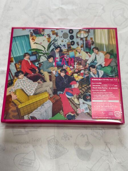 timelesz FAM 【初回限定盤A:CD+Blu-ray】 アルバム