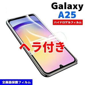 ヘラ付き Galaxy A25 5G SC-53F SCG33 docomo au UQモバイル フルカバー 保護フィルム