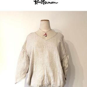 ロンハーマン◆リネン デザイン トップス ブラウス◆裾ゴム
