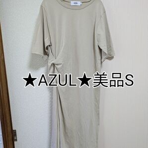 AZUL★スリット入りワンピース★S