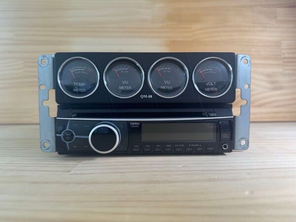 Clarion(クラリオン) CZ202 USBスロット搭載 CD/MP3/WMAレシーバー ・ QM-08 カーAV製品