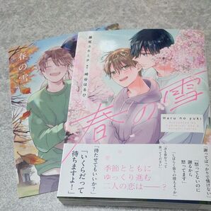 瀬尾ユキミチ:春の雪 アニメイトリーフレット付き