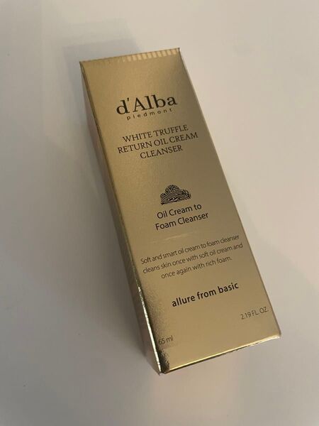 d'Alba ダルバ ホワイトトリュフ リターン オイル クリーム クレンザー 65ml