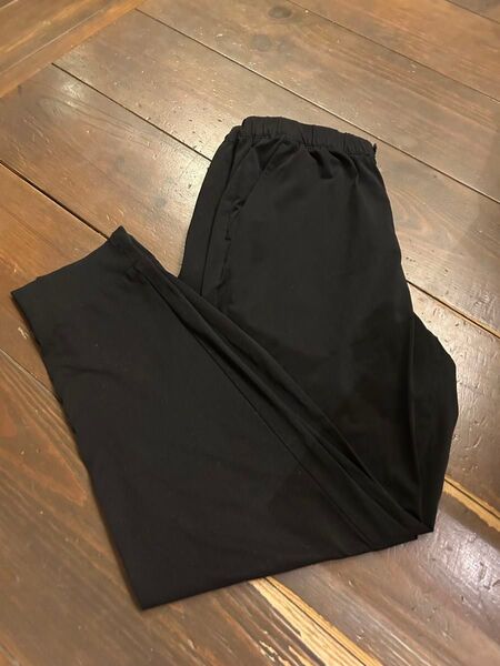 GUアクティブヨガパンツブラックLサイズ