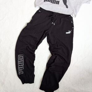PUMA ブラック ジョガーパンツ スエットパンツ Lサイズ美品