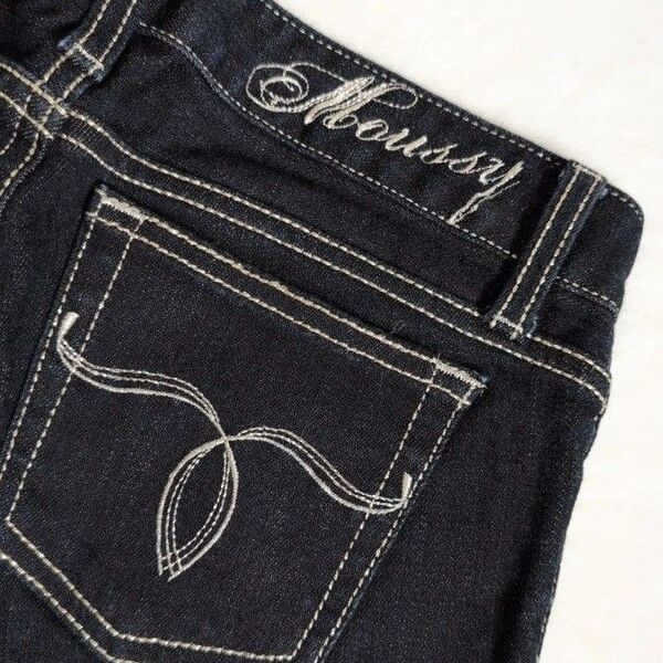 Moussy ダークデニム スキニーデニム 24inch XS デニムパンツ ジーンズ