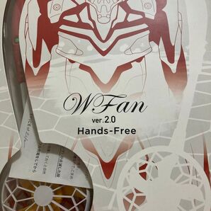エヴァ エヴァンゲリオンスポーツ ダブルファン ハンズフリー ver.2.0 弐号機モデル 首かけファン ハンズフリーファン