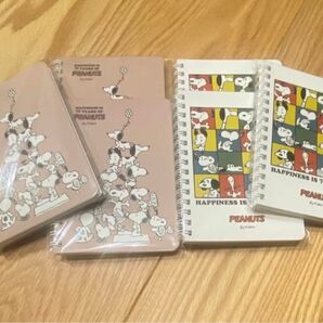 スヌーピー リングノート 6冊セット a6 PEANUTS 新品 ノート
