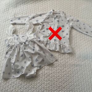 juo 水着 フリル ワンピース 花柄 スイムウェア 女の子