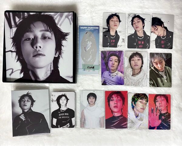 SEVENTEEN HAPPY BURSTDAY THE8 ミンハオ バインダー トレカ まとめ売り