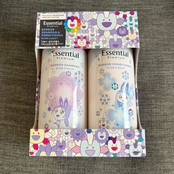 エッセンシャルプレミアム うるおいバリアシャンプー&コンディショナーセットグロウ&モイスト セット